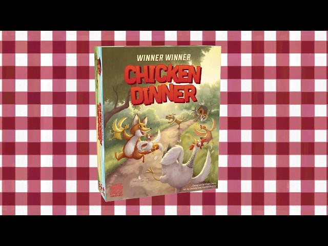 Winner Winner Chicken Dinner Board Game Trailer