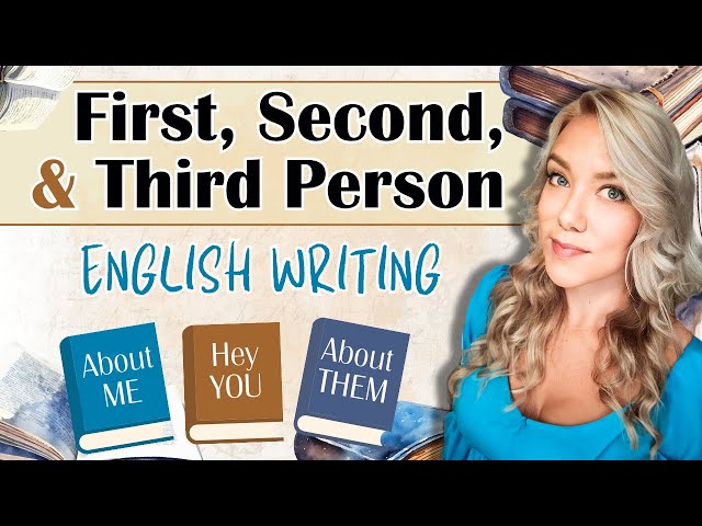 First, Second & Third Person Perspectives Explained in English Writing | Points of View