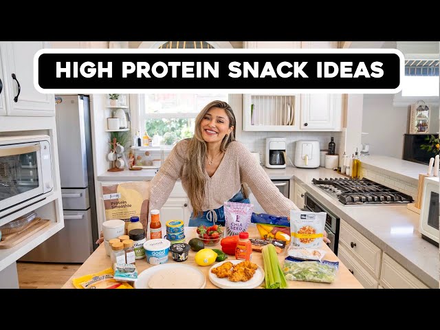 Quick and Easy High Protein Snack Ideas! Low Carb and Keto Friendly