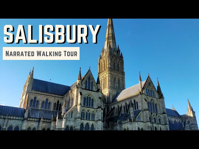 SALISBURY | 4K Narrated Walking Tour | Let's Walk 2022