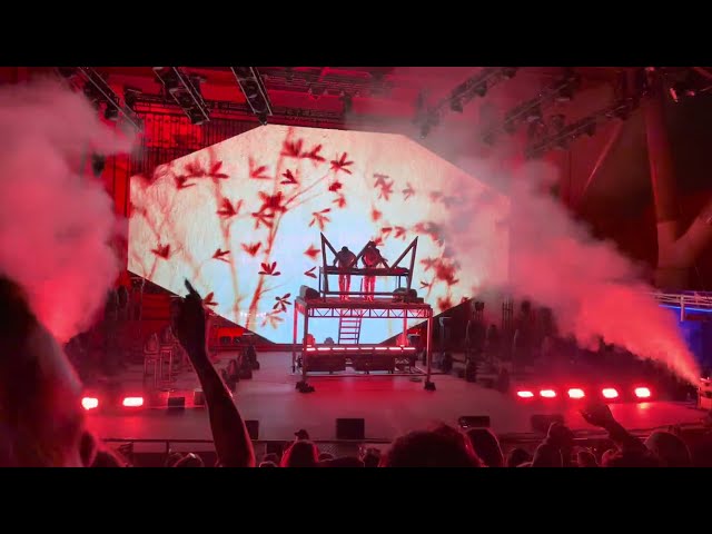 Louis The Child - Fire (clip) @ Red Rocks, 10/13/22
