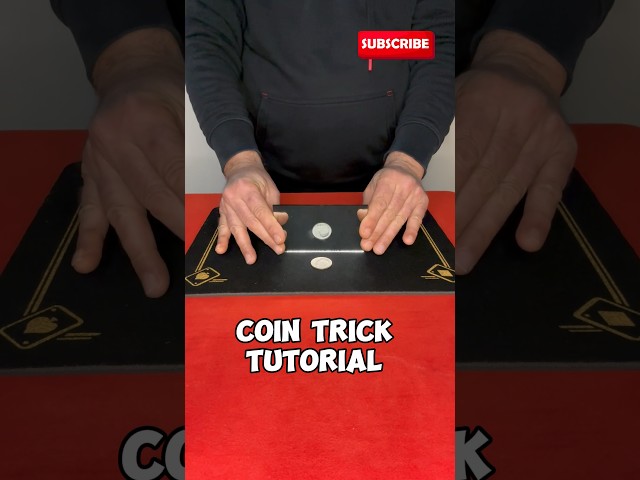 THIS COIN TUTORIAL TRICK IS CRAZY 🤯🎩🪄 #magic #tricks #trending #viralvideo #viral #trend #crazy