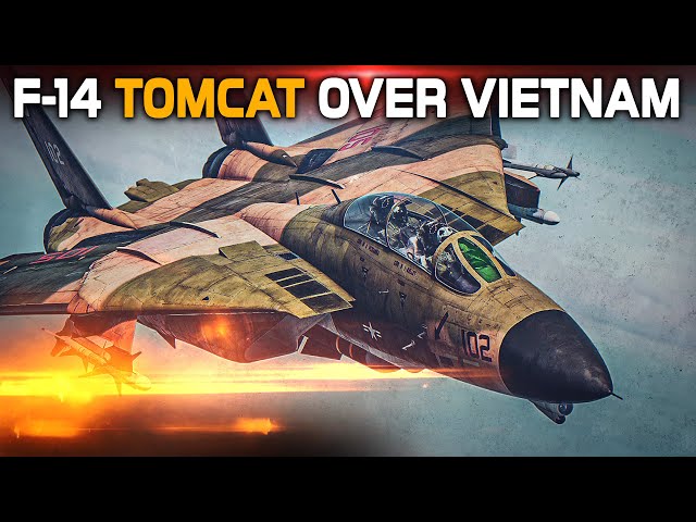 1 vs 8 | What If The F-14 Tomcat Was Deployed In Vietnam ? | Digital Combat Simulator | DCS |