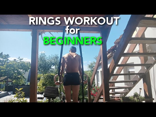 Beginner Workout Guide for Gymnastic Rings - PUSH DAY