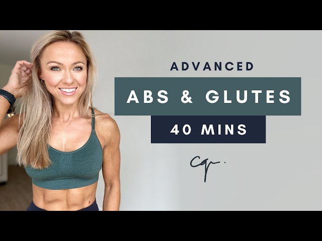 40 Min ADVANCED ABS & GLUTES WORKOUT | with Ankle Weights (Optional)