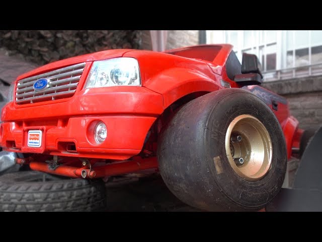 Building a GoKart in a TOY CAR (power wheels) | #1
