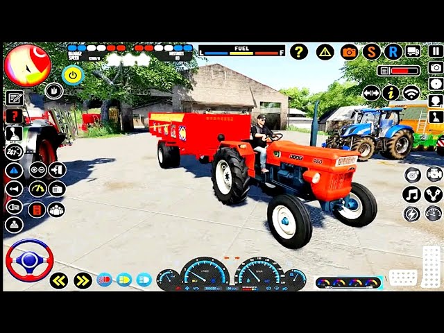 Tractor Driving Simulator Field Game Offline Adventure - Android Gameplay