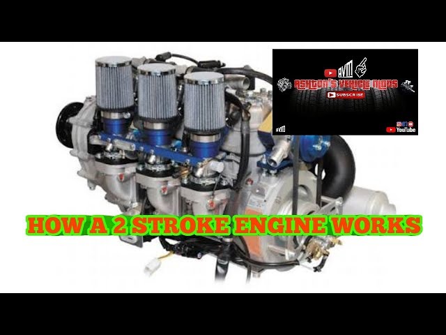 HOW A 2-STROKE ENGINE WORKS