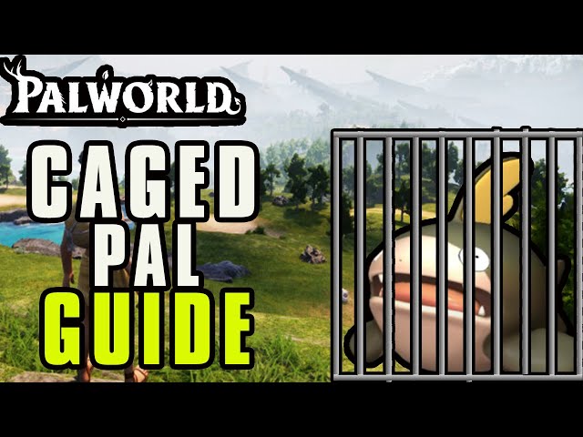 FREE The Caged Pals In Palworld! Rare Pals, Resources & Good XP!