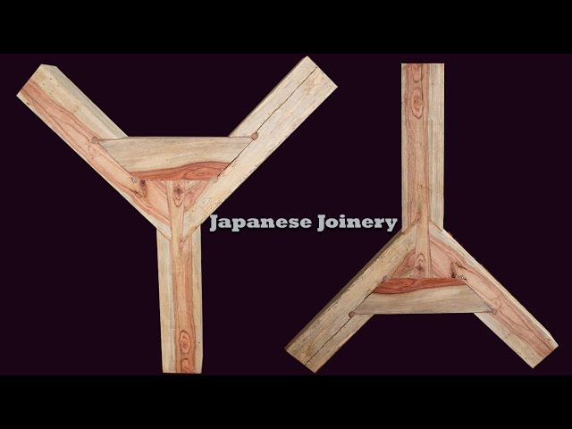 Woodworking Impressive Japanese Joinery | Y Wood Joint