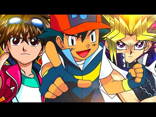 Ash (Pokémon) VS. Yugi (Yu-Gi-Oh) VS. Dan (Bakugan) | Duelo de Titãs Part. MB