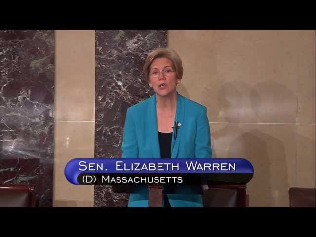 Sen. Warren Denounces GOP Obstruction of Gina McCarthy's Nomination