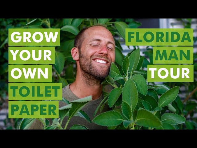 Grow Your Own Toilet Paper  - Florida Man Tour