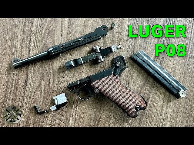 WWII German Luger P08 | Disassembly and Reassembly