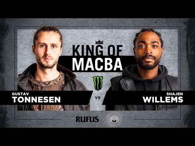 King Of Macba 2020 – Gustav Tonnesen VS Shajen Willems. Battle 6