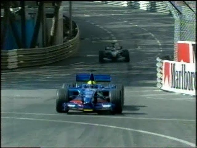 Luciano Burti Scary Crash - Monaco 2001