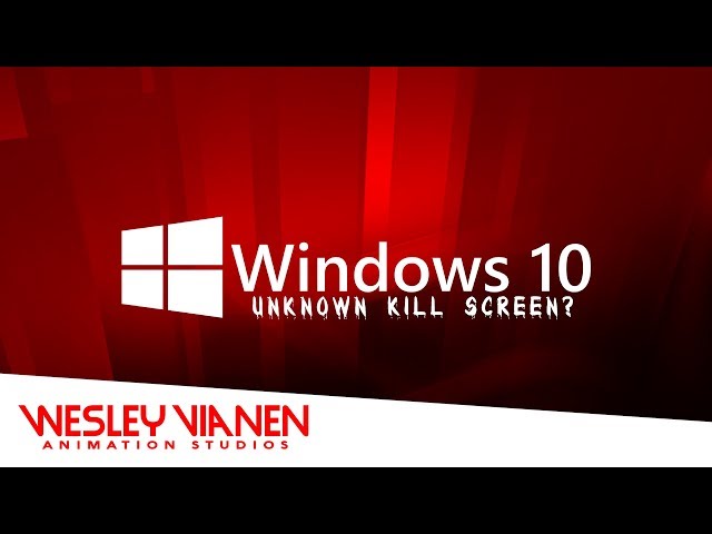 Windows 10 Unknown Kill Screen? (FAKE)