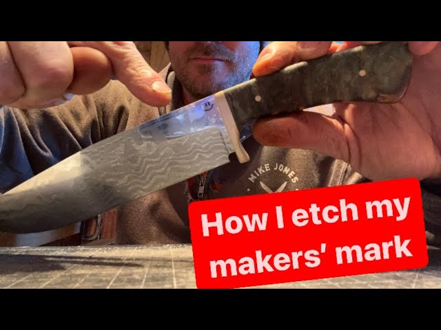 How-to: etch a makers’ mark