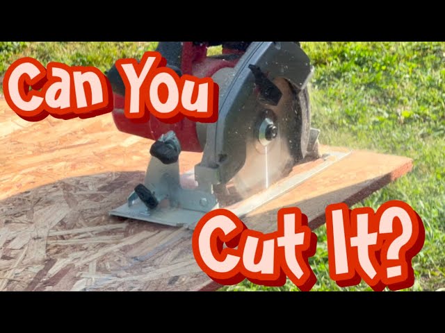 Journey to the Temple: How to Cut  Straight w/ a Circular Saw