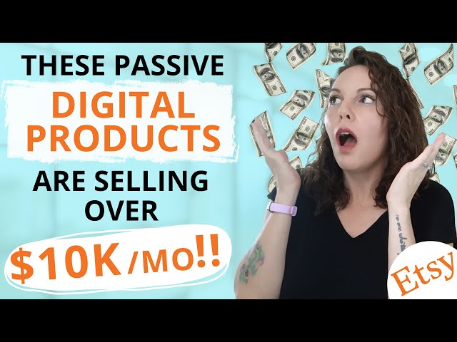 $100K+ Etsy Sales Are EASY For This Digital Products Etsy Store! | Passive Income Etsy Business