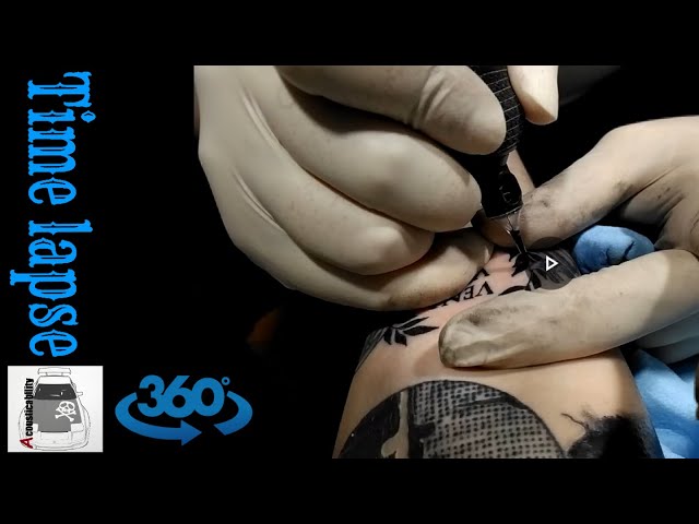 360 Time Lapse Tattoo [ Veci Vidi Vici ]