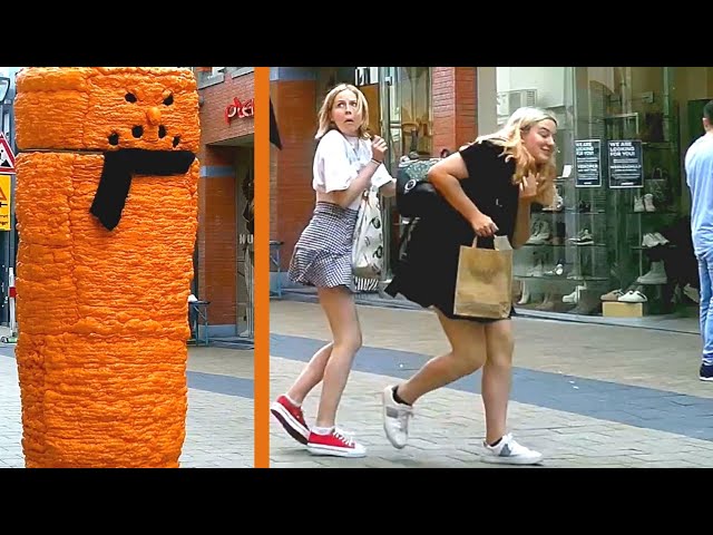 These Girls didn't expect That !! Angry Carrot Prank !!