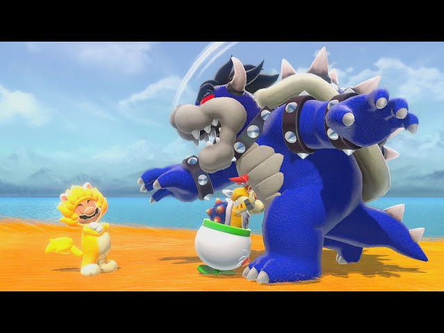 The ULTIMATE Dark Bowser Boss Battle in Super Mario 3D World: Bowser's Fury