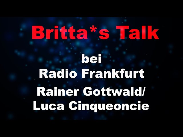 Radio Frankfurt - Feier zum Gewinn des Promi-BigBrother 2022 Rainer Gottwald und Luca Cinqueoncie