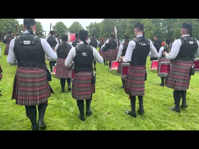 Uddingston Pipe Band (March to the line) UK Championship’s 2022