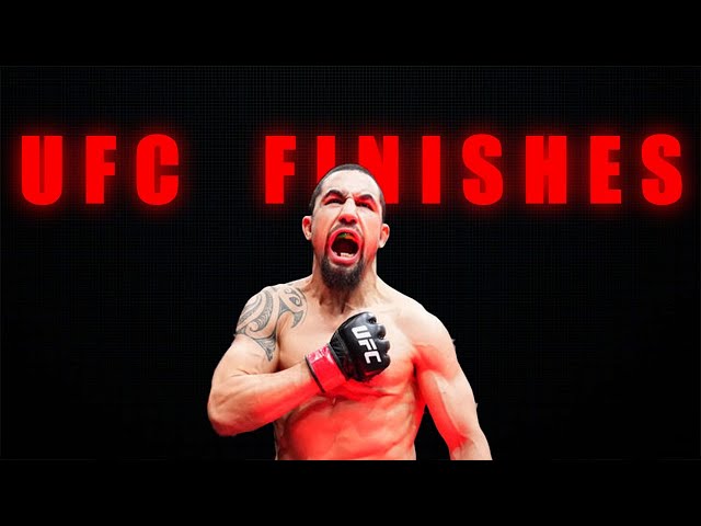 ALL UFC Saudi Arabia FINISHES in less than a minute