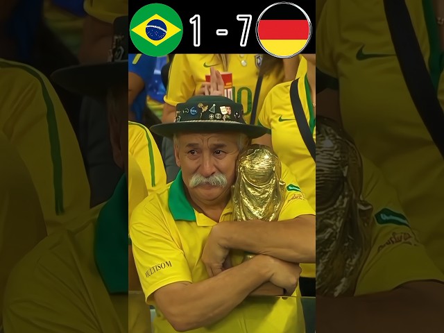 Brazil vs German 🥲🥲 Wolrd cup-2014 Highlight HD Gaol (7-1) 🔥 Brazilian sad football time