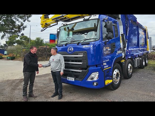 Speedie Waste & Recycle Expands Fleet with STG Front Loader Waste Truck