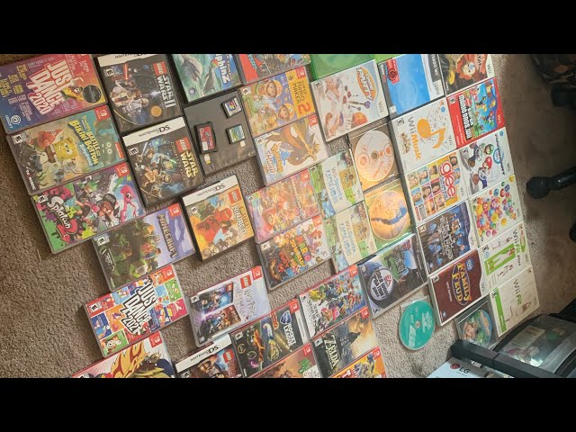 MY NINTENDO VIDEO GAME COLLECTION 2024!!!