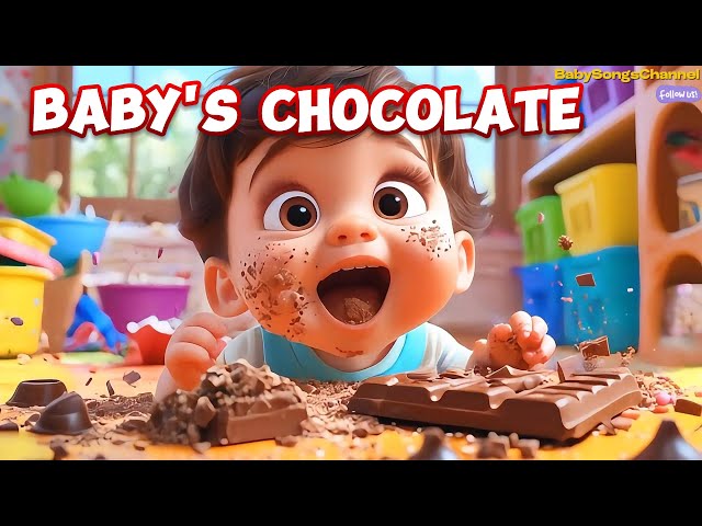 Baby's Chocolate Adventure: A Yummy Song for Little Ones | Baby Learning Music
