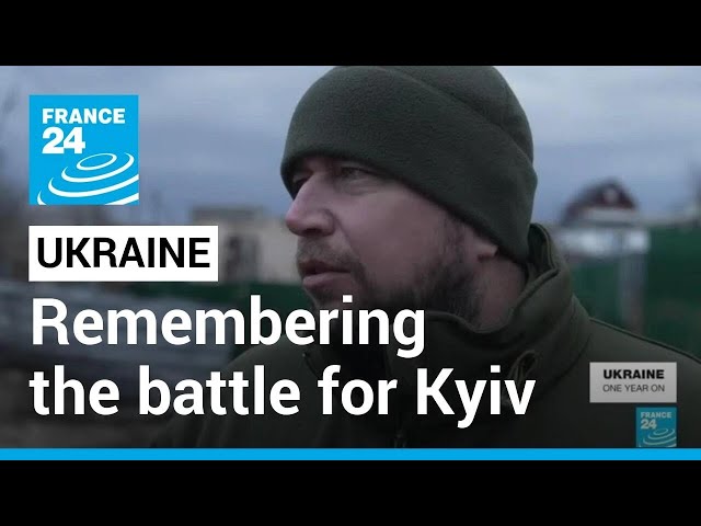 FRANCE 24 report: One year later, Colonel Vdovytchenko remembers the battle for Kyiv • FRANCE 24
