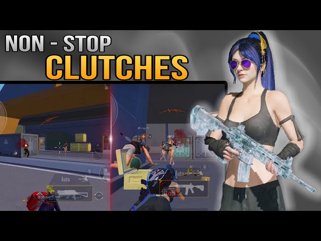 Non-Stop Clutches by M7 LEADER 🔥 | Fastest 4 Finger Gameplay | PUBG MOBILE
