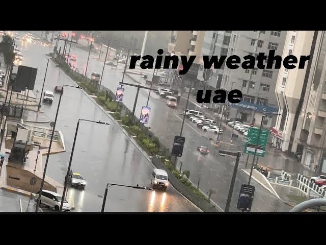 weather in uae | flood zone in the area