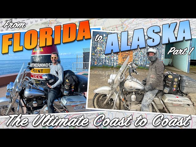 Cross-Country Motorcycle Trip: Key West, Florida to Deadhorse Prudhoe Bay, Alaska