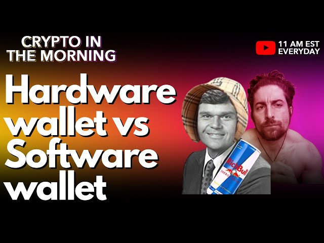 Hardware wallet vs software wallet | Crypto security CITM CLIPS
