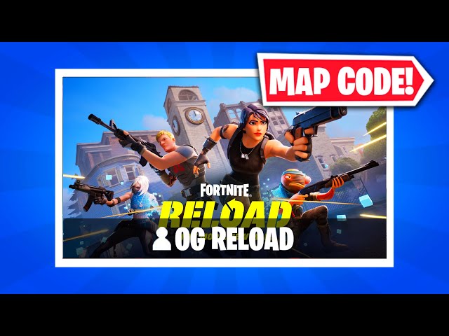 HOW TO PLAY OG RELOAD MODE MAP CODE IN FORTNITE!