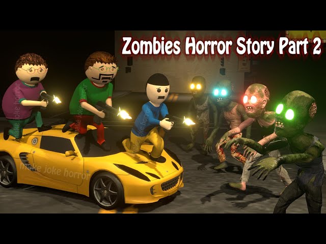 Zombies Horror Story Part 2 | Animated Movies | Gulli Bulli Horror Story | Make Joke Horror