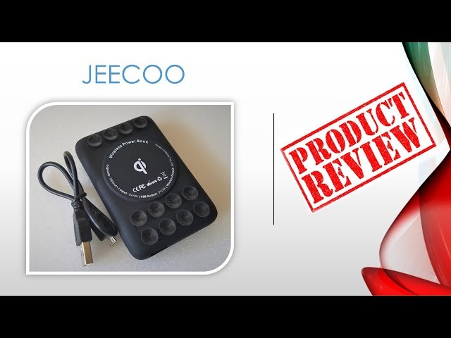 SURVIVAL GEAR: Unboxing and Reviewing Jeecoo - Wireless and Wired 5000 mAh USB power-bank.