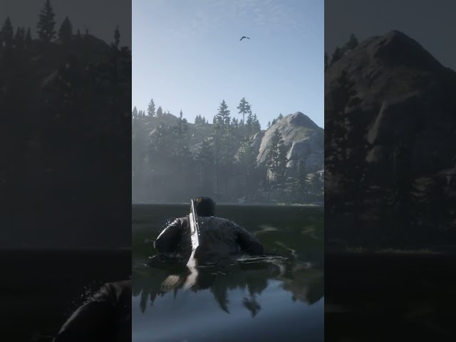 RDR2 Awesome Scenery #rdr2 #water #graphics #shorts #ps5 #pc #trending #beautiful