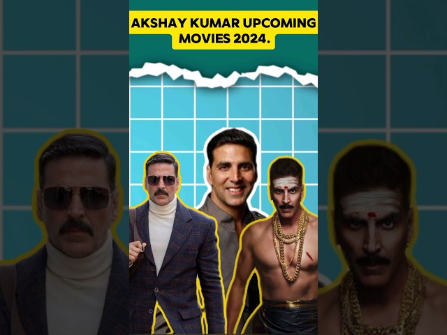 These 5 upcoming movies which will change Akshay Kumar's career|By FusionNews| #shorts #movie
