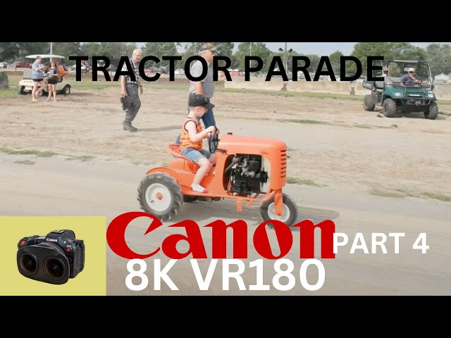 Tractor Parade Part 4 at the Antique Machinery Show  Findlay Ohio 2023 Canon 8K60 VR180