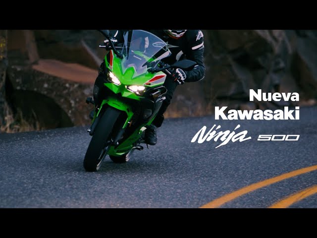 Nueva Kawasaki Ninja 500 2024 -  Haz una declaración de intenciones