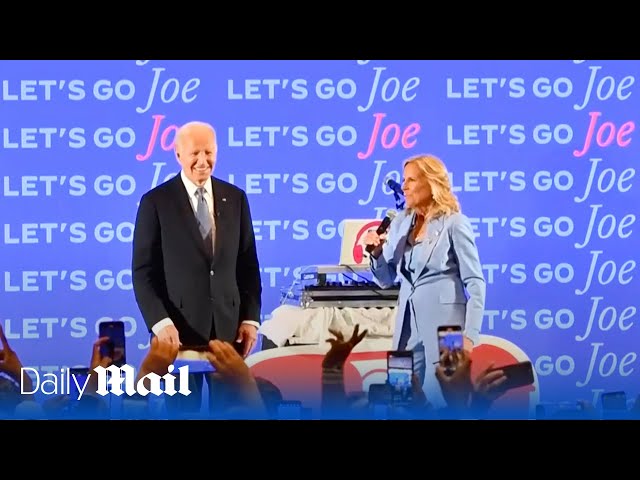 Jill Biden praises Joe for answering 'every question' during debate