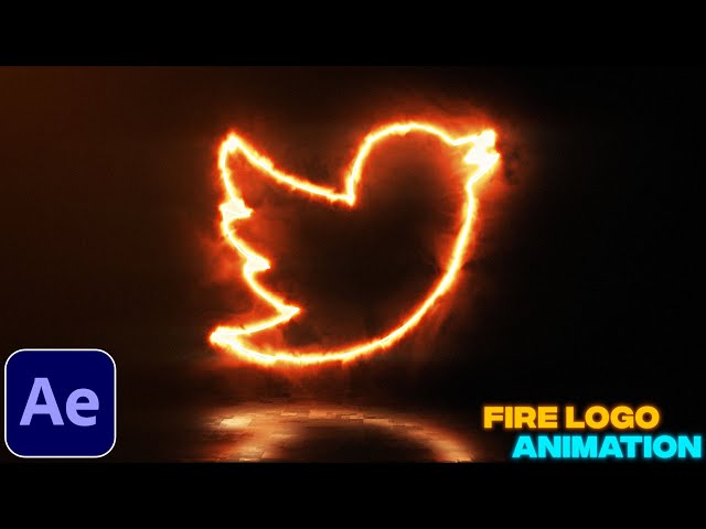 Fire Logo Animation Tutorial in After Effects | Free Plugin