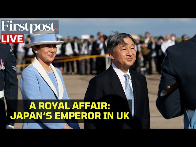 LIVE: Japan's Royal Couple Make a Rare State Visit to UK, Welcomed by Britain's King Charles