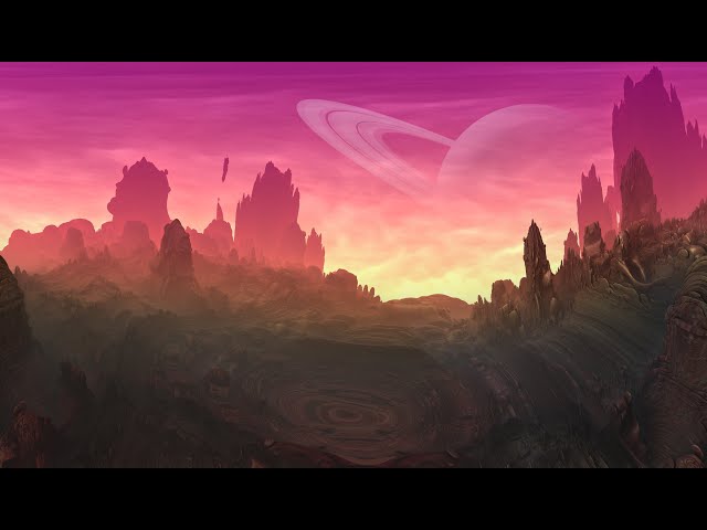 The Forbidden Planet - a relaxing ambient alien world soundscape